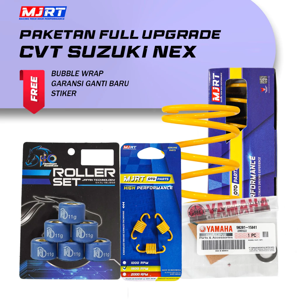 Fullset Paket Upgrade CVT Suzuki NEX I NEX II ADDRES LETS