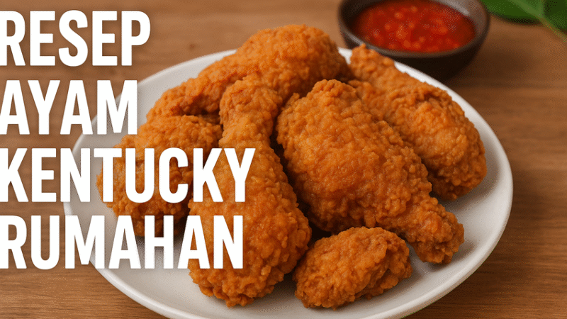 Resep Ayam Goreng Kentucky Rumahan yang Super Renyah & Anti Gagal, Cocok untuk Jualan!