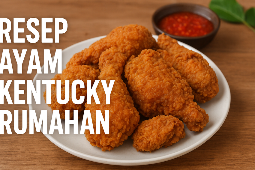 Resep Ayam Goreng Kentucky Rumahan yang Super Renyah & Anti Gagal, Cocok untuk Jualan!