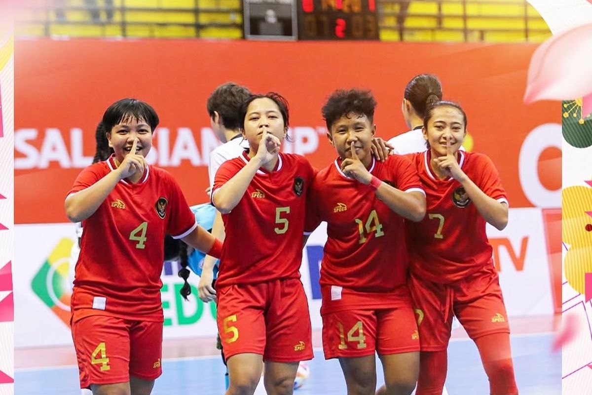 Garuda Pertiwi Cetak Sejarah! Timnas Futsal Putri Indonesia Raih Perak SEA Games 2025 Meski Takluk dari Vietnam. Sumber: Timnasfutsalputri