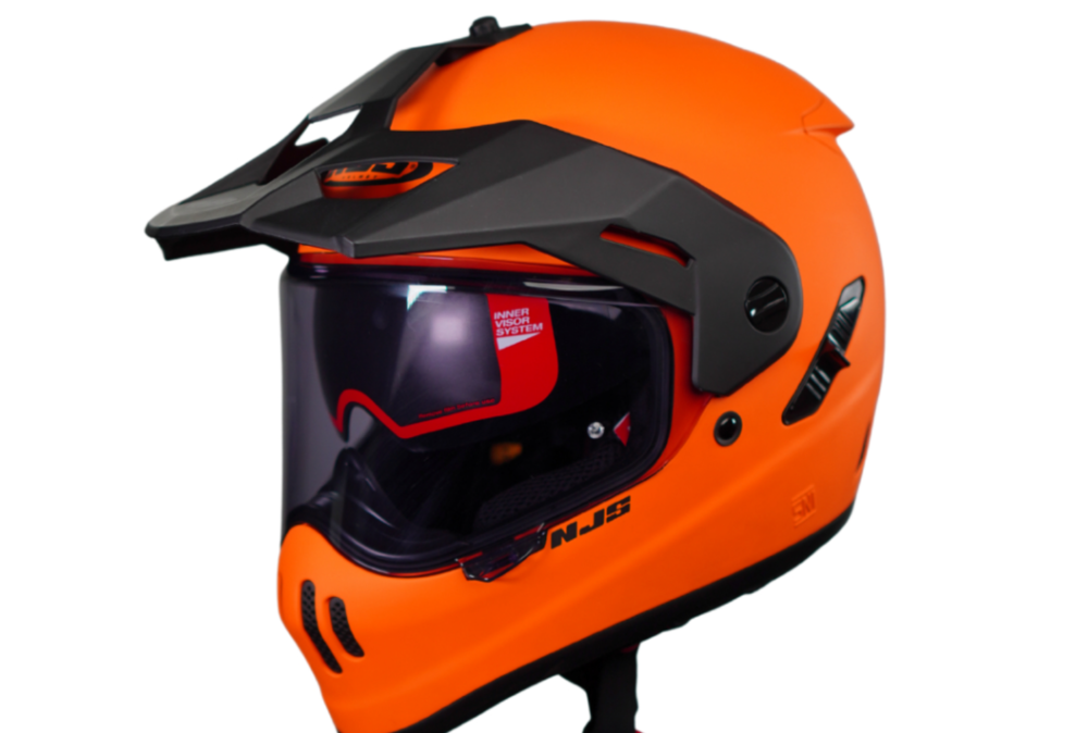 NJS Helm Full Face S-Cross Solid