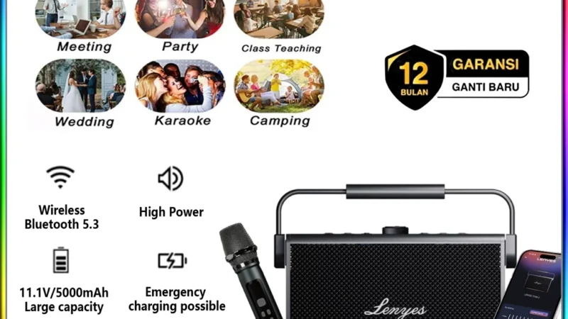 LENYES TITAN 2: Solusi Audio Berkualitas Untuk Mengubah Suasana Acara